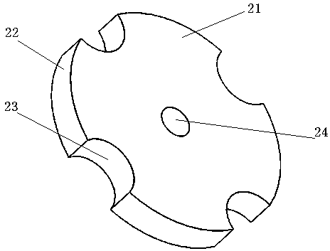 Light source assembly of jungle lighting device