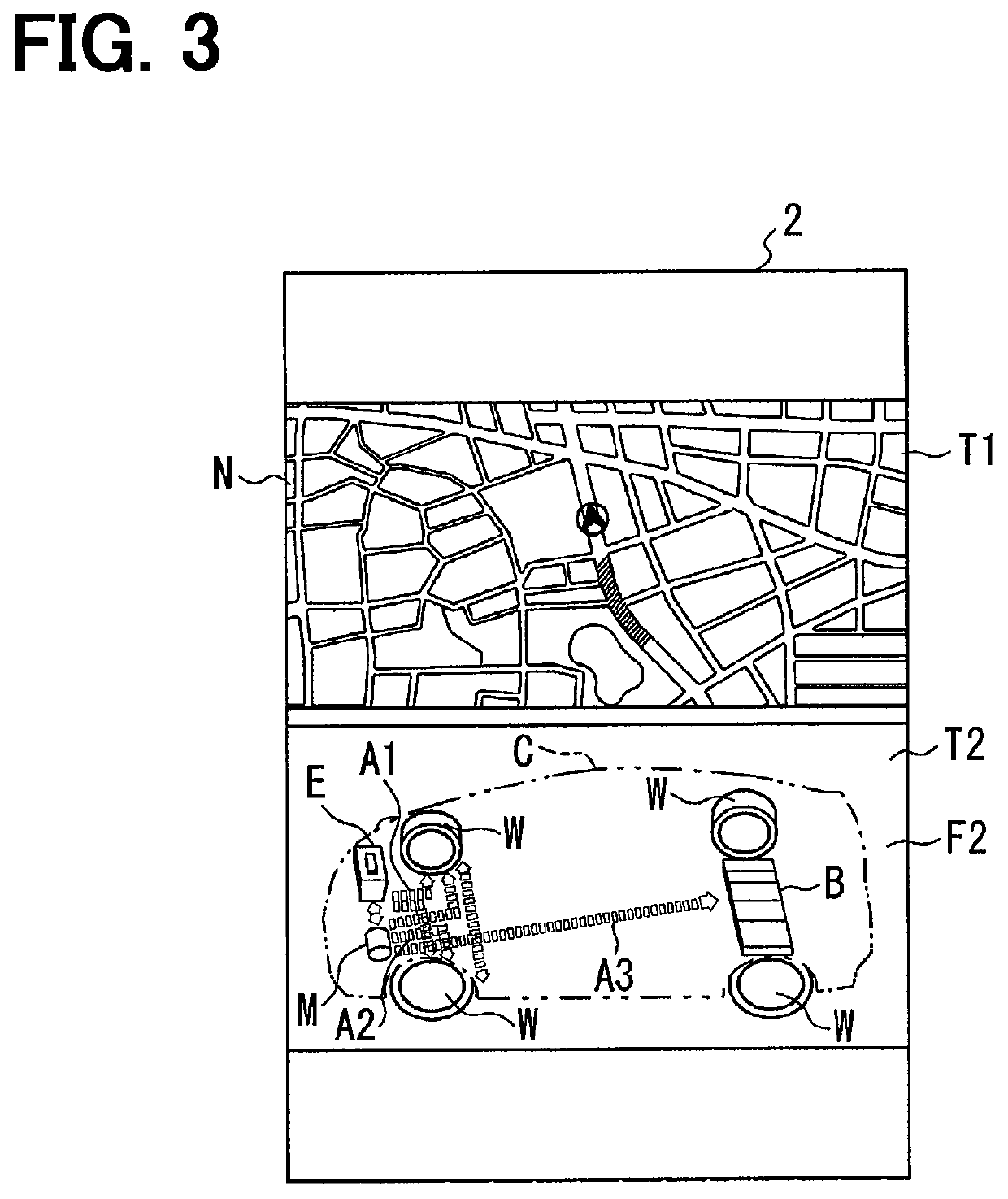 Vehicular information display apparatus