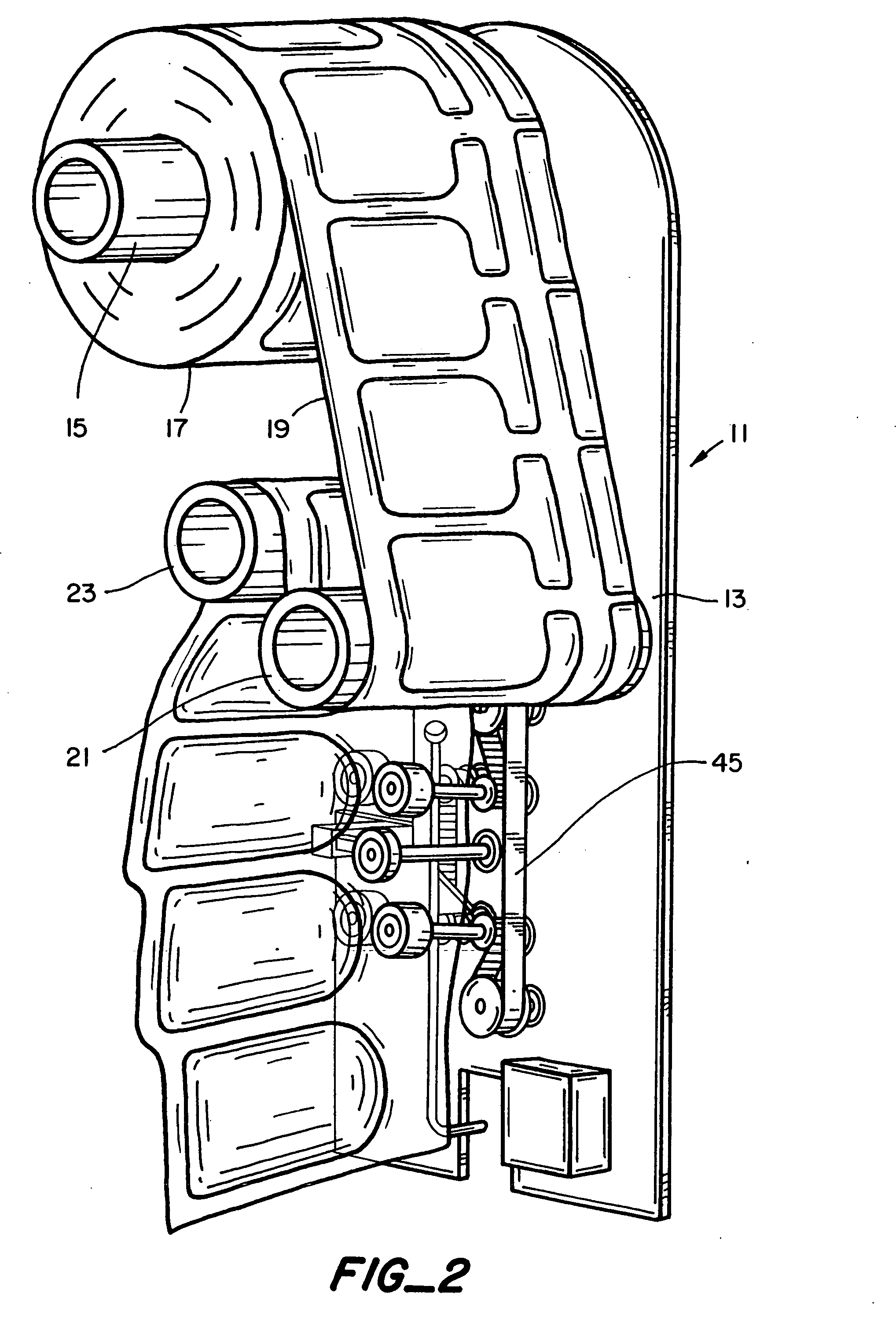 Apparatus for inflating and sealing pillows in packaging cushions