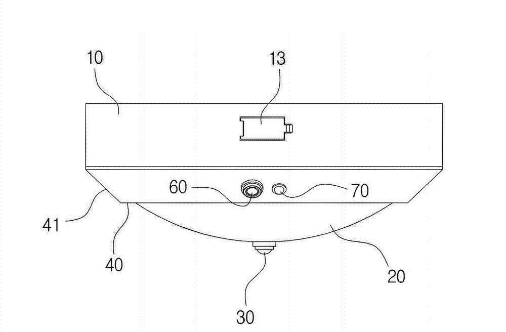 Sensor lighting apparatus with recording unit