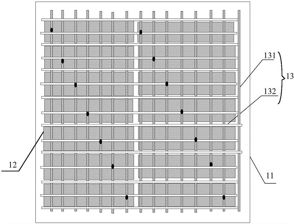 Embedded type touch screen, driving method thereof and display device