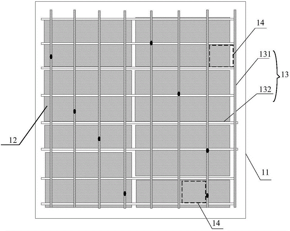 Embedded type touch screen, driving method thereof and display device