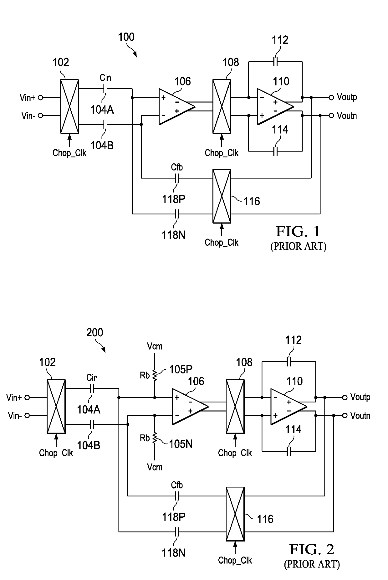 Capacitively coupled chopper amplifier