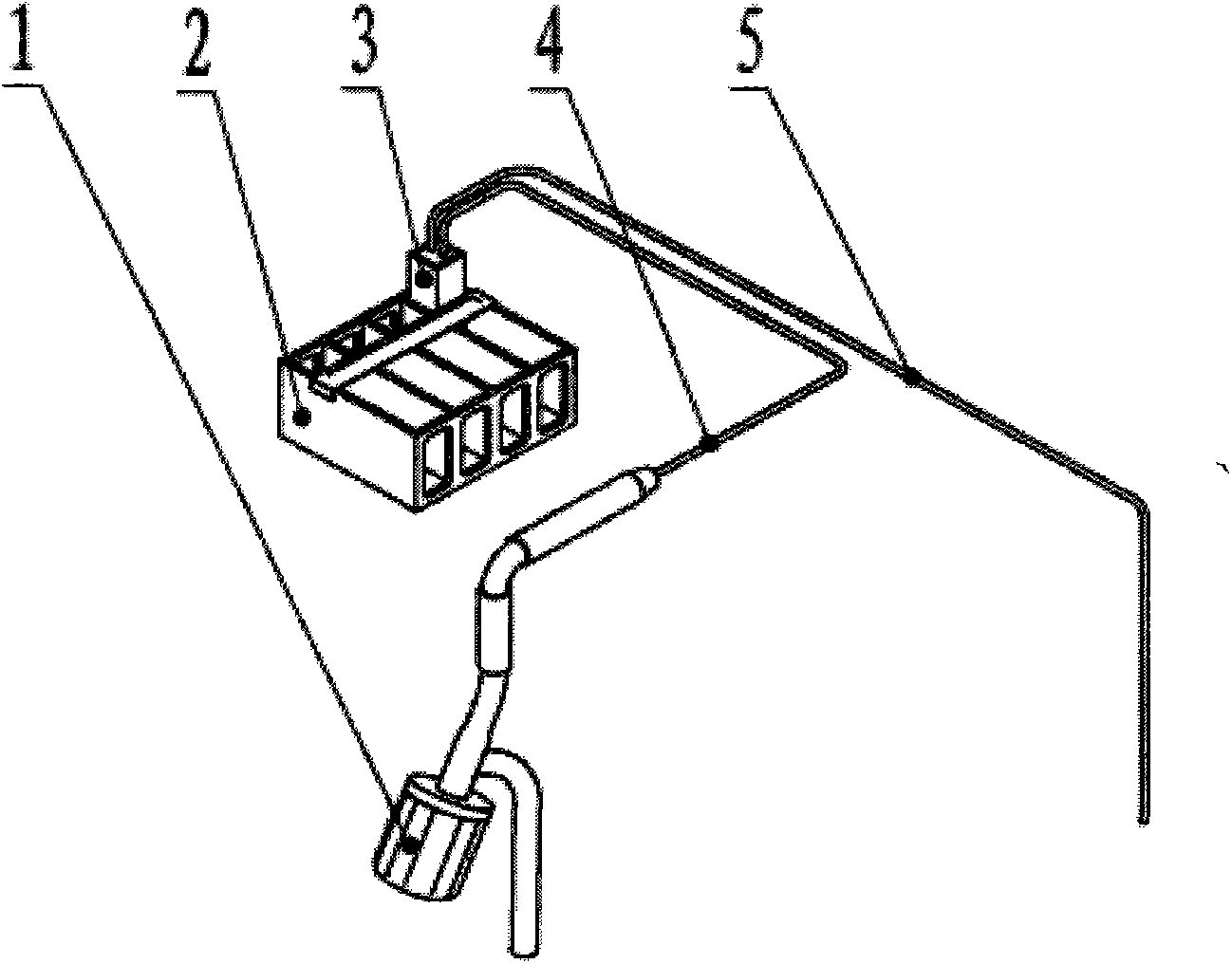 Spectrophotometer device achieving automatic sampling