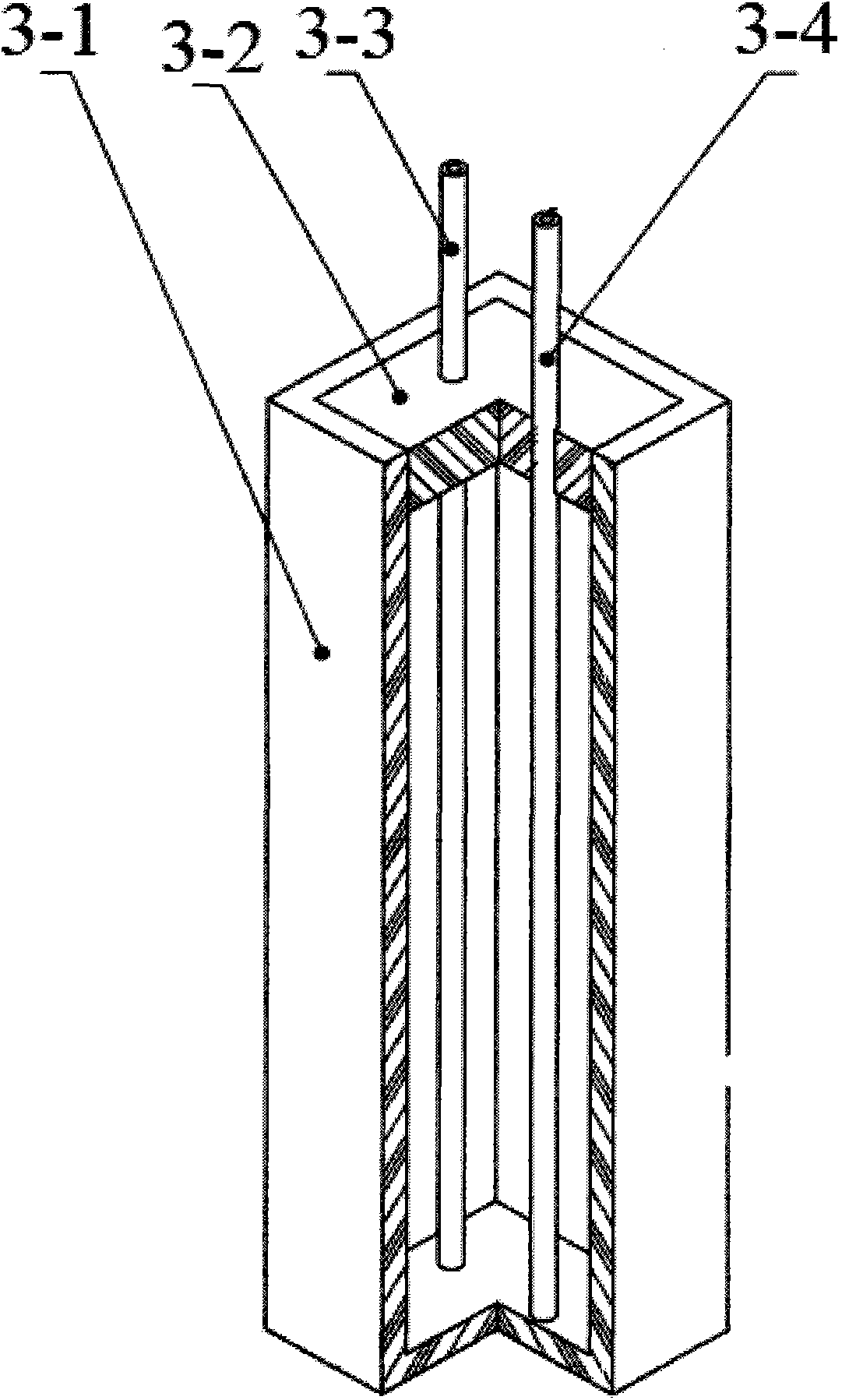 Spectrophotometer device achieving automatic sampling