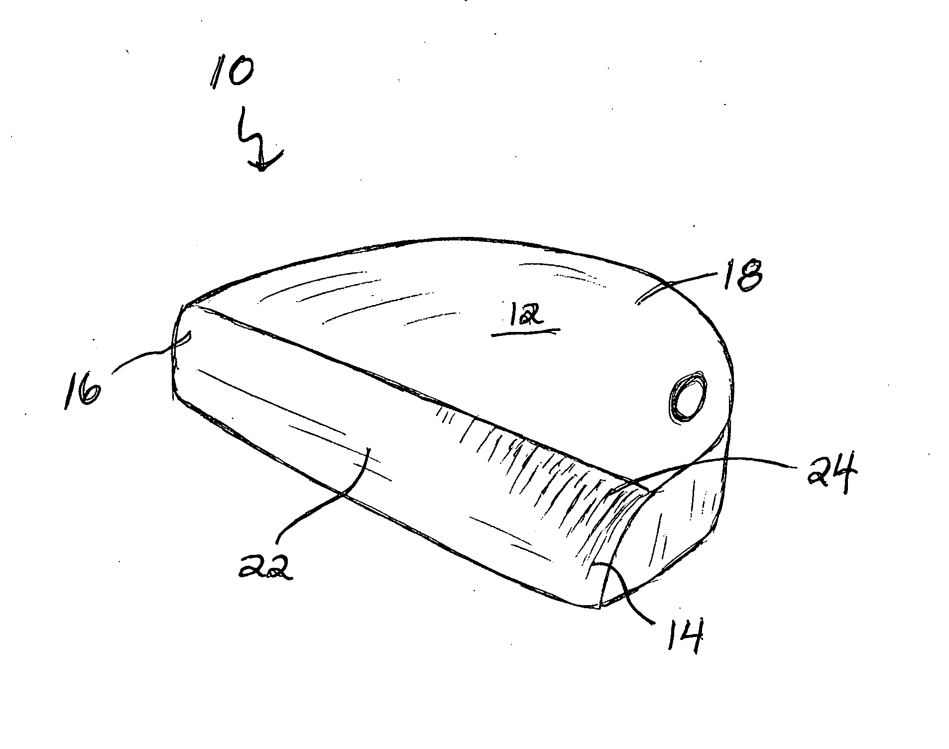 Putter face configuration with progressively increasing loft