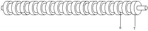 Manufacturing method of novel rock wool material based on iron ore