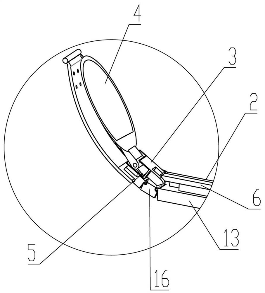 Uterine curettage device for obstetrics and gynecology department