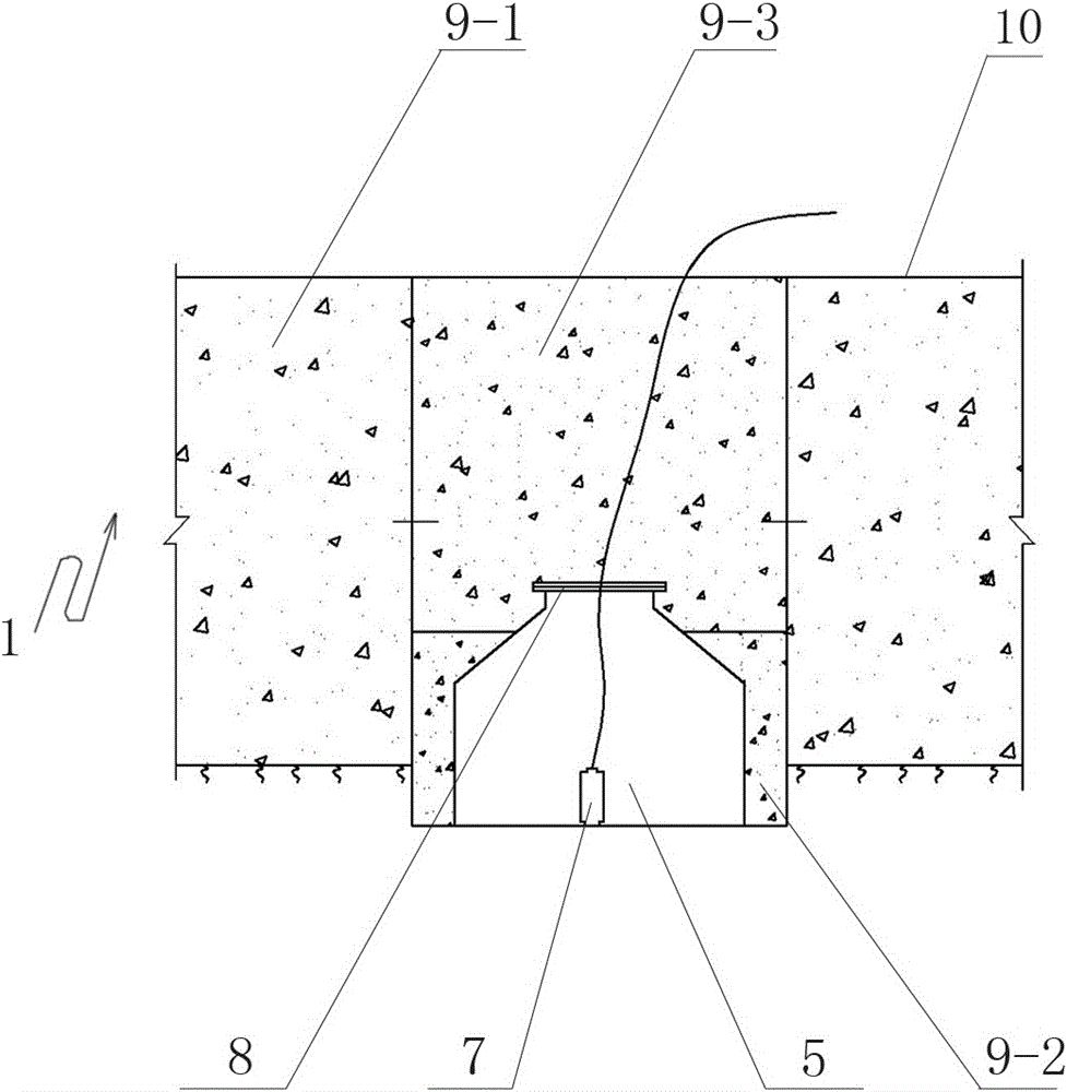 Construction method for bottom sealing treatment of deep foundation pit springs