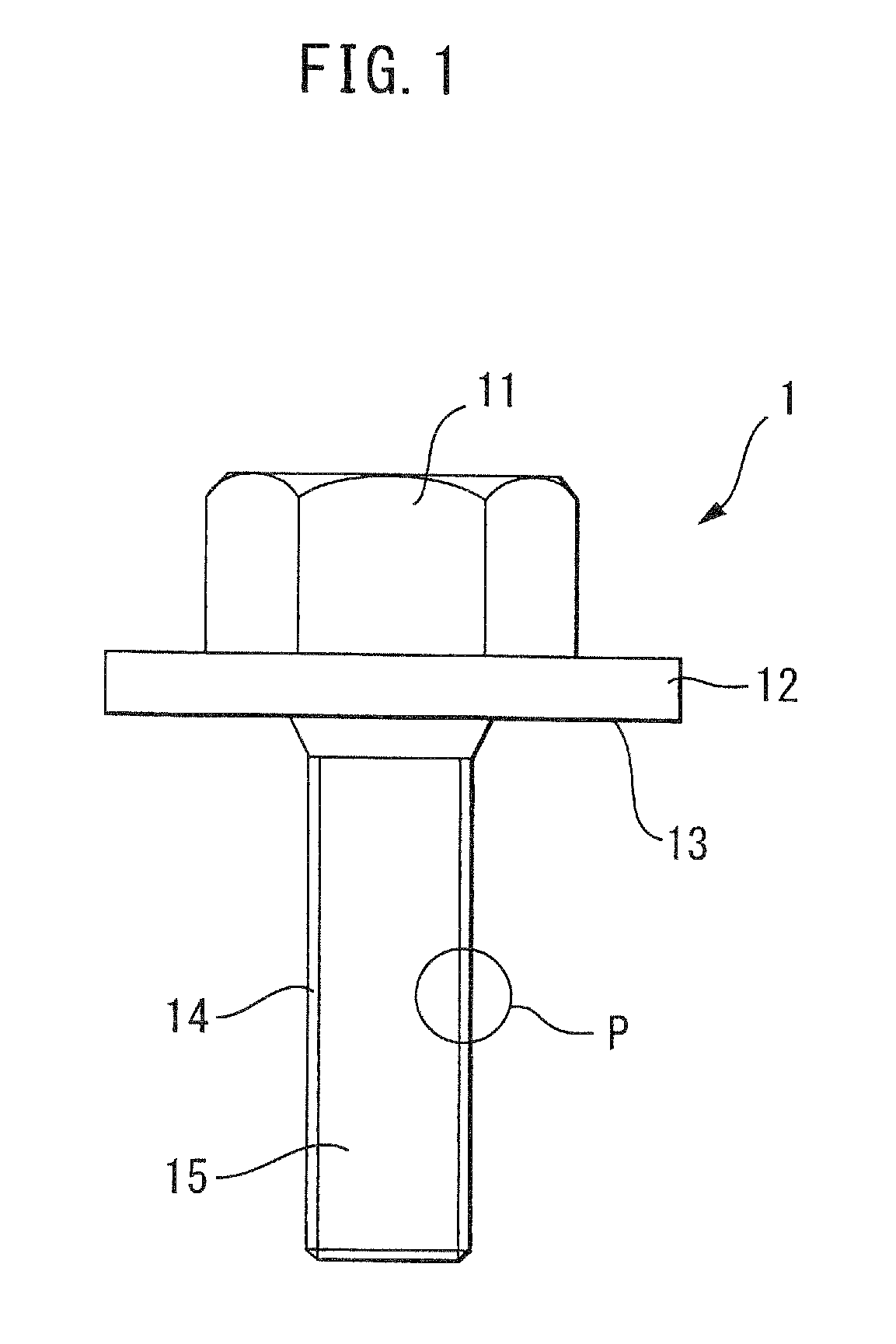 Screw and screw fastening structure