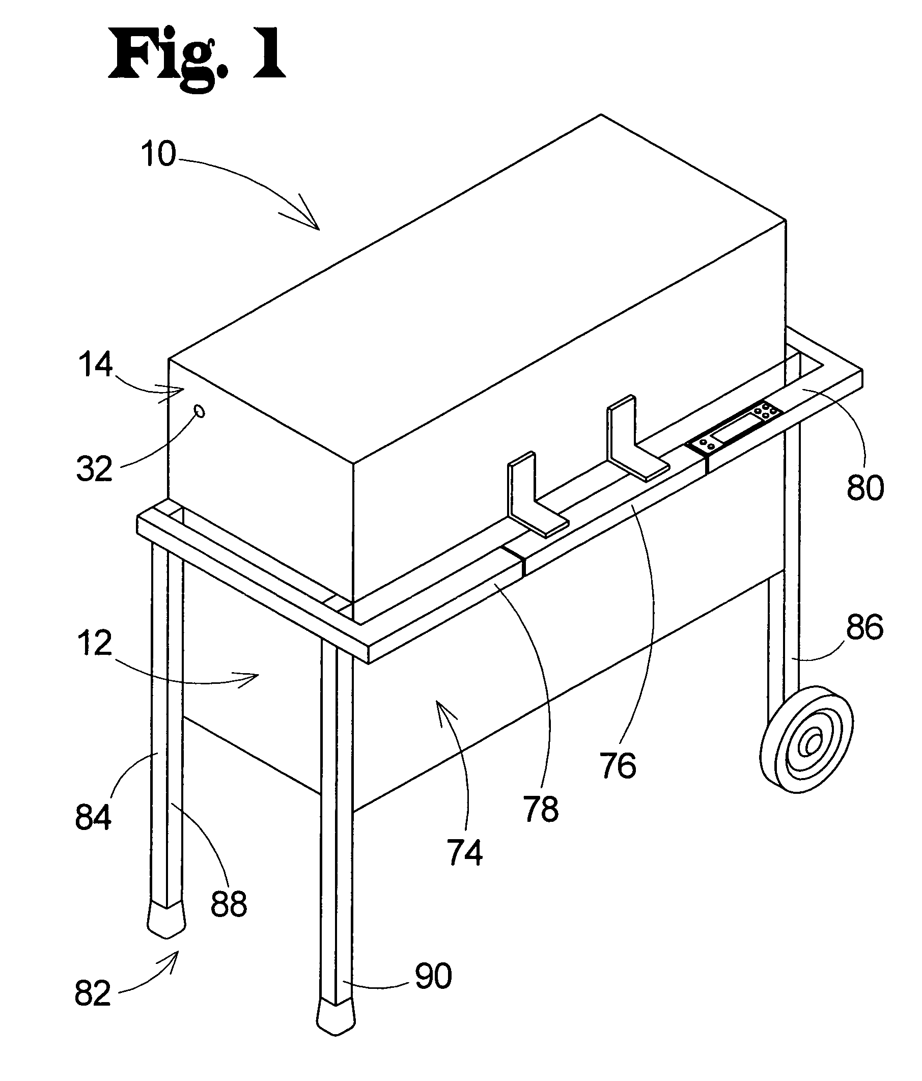 Electric grilling appliance