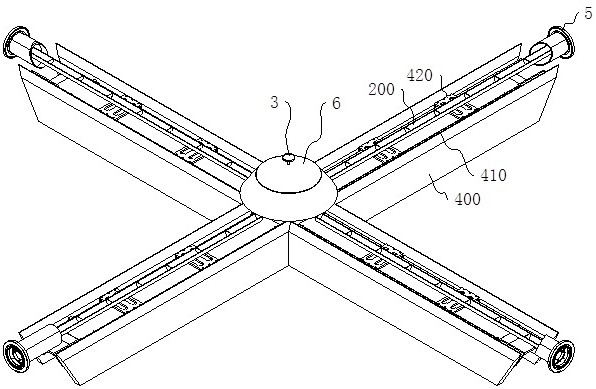 A sampling device and method used in powder preparation process