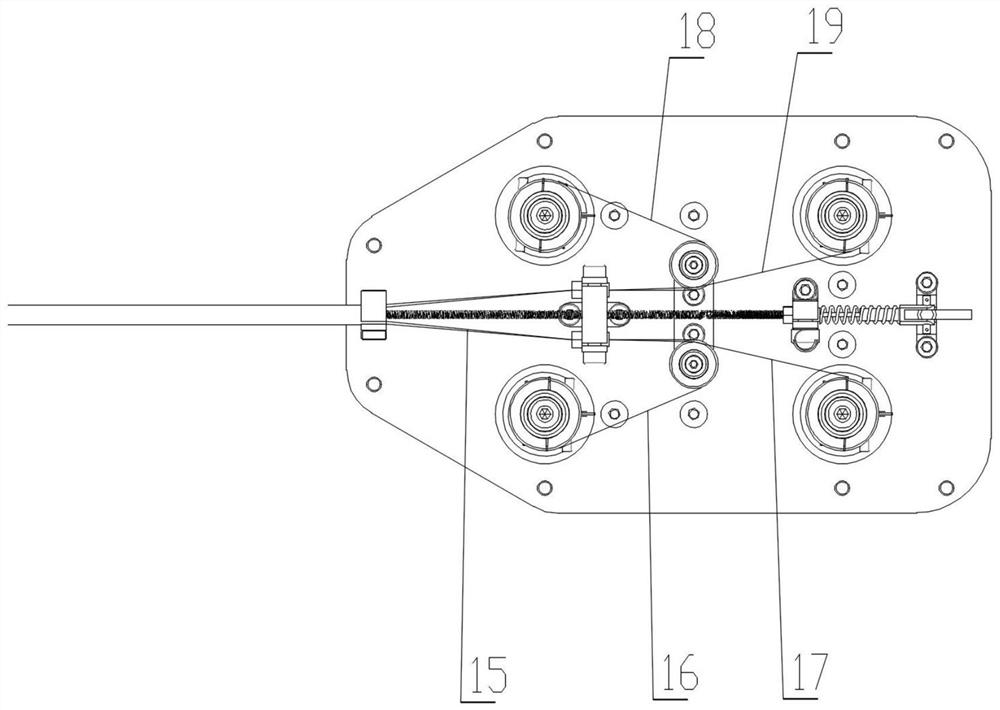 Flexible surgical instrument control device and endoscopic surgery robot system