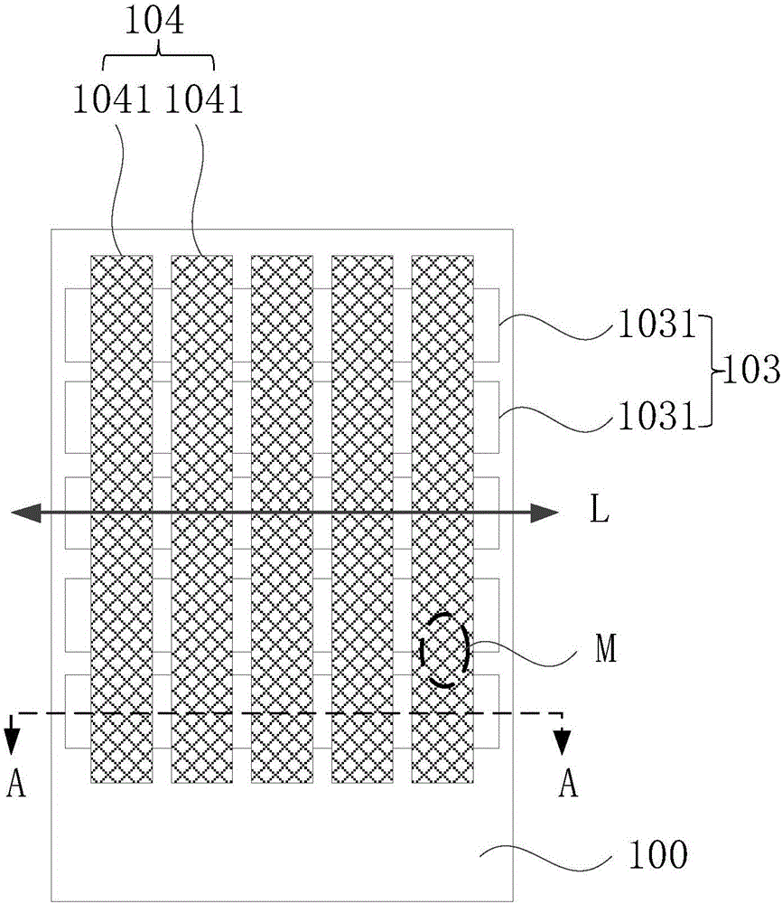 Flexible touch control display panel and flexible touch control display device