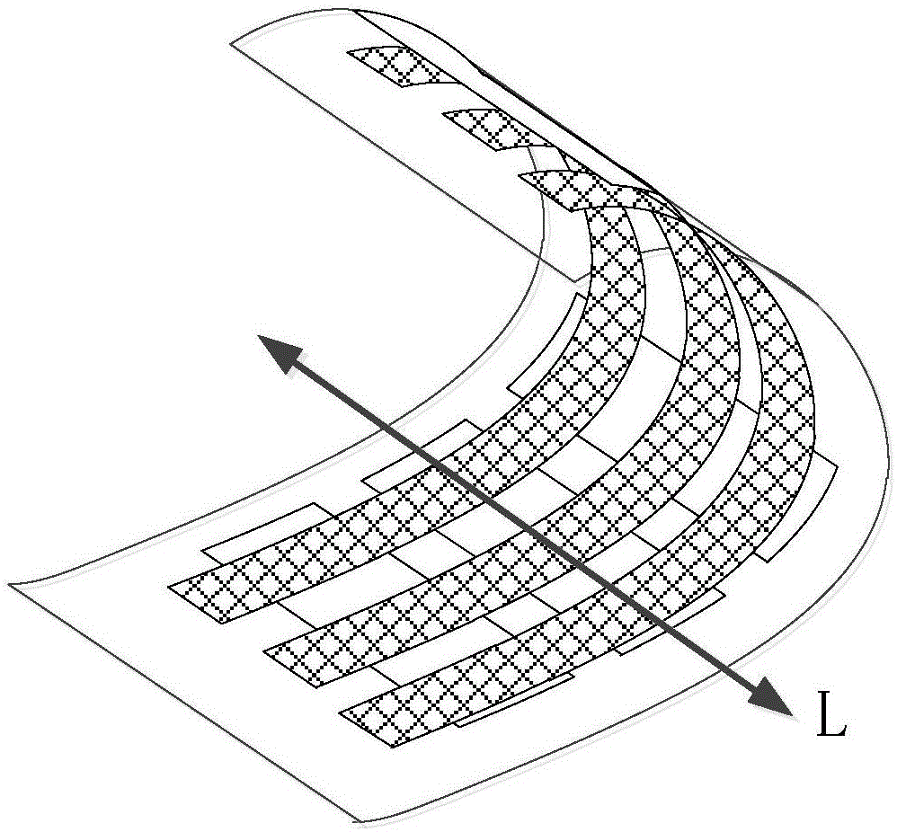 Flexible touch control display panel and flexible touch control display device