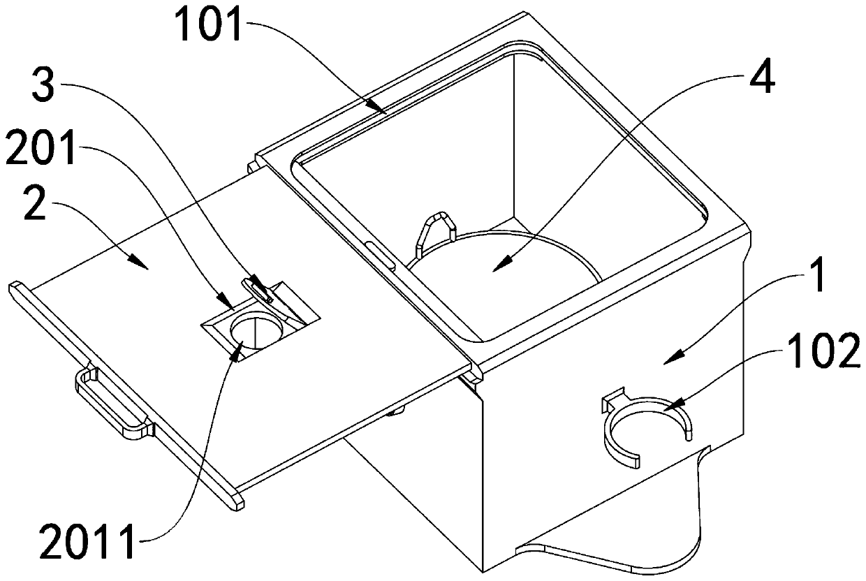 Formaldehyde-removing building material inspection device