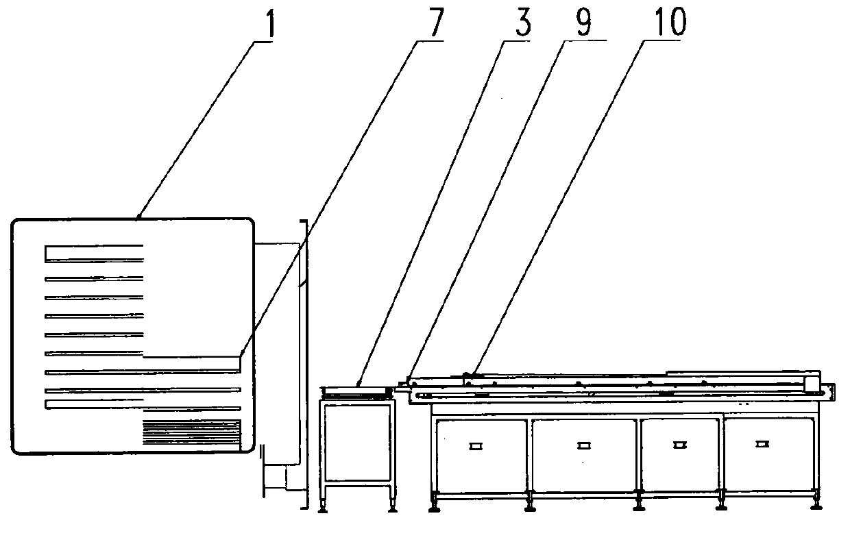 A fully automatic feeding and discharging mechanism for freeze-dried tablet production equipment