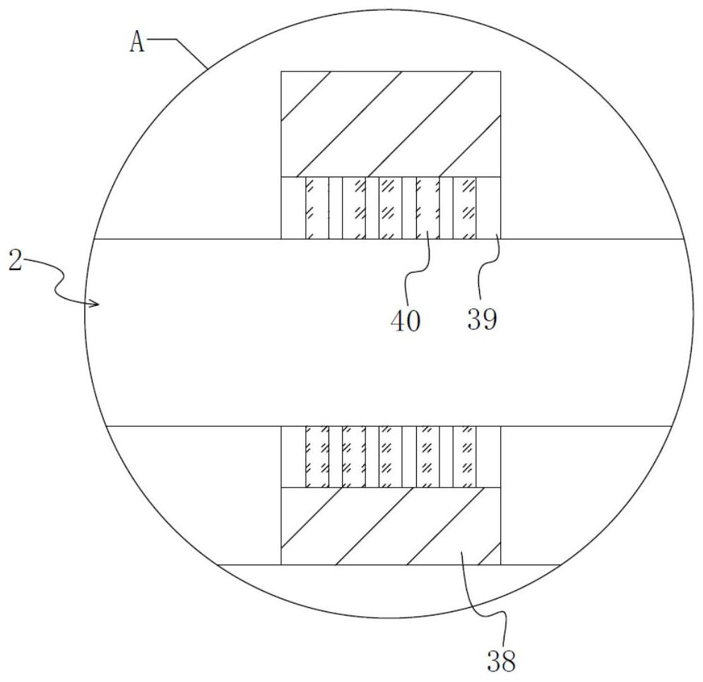 A glass cover plate weekly throwing mechanism and weekly throwing equipment