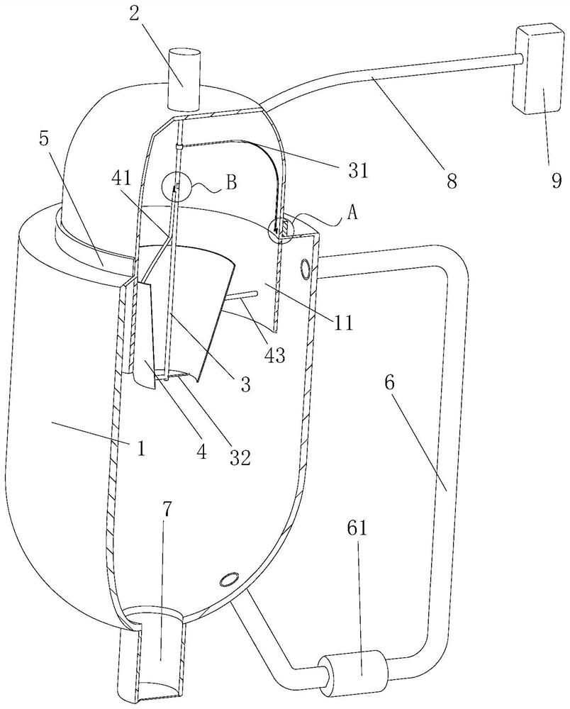 Preparation equipment and preparation method of sodium nitrate