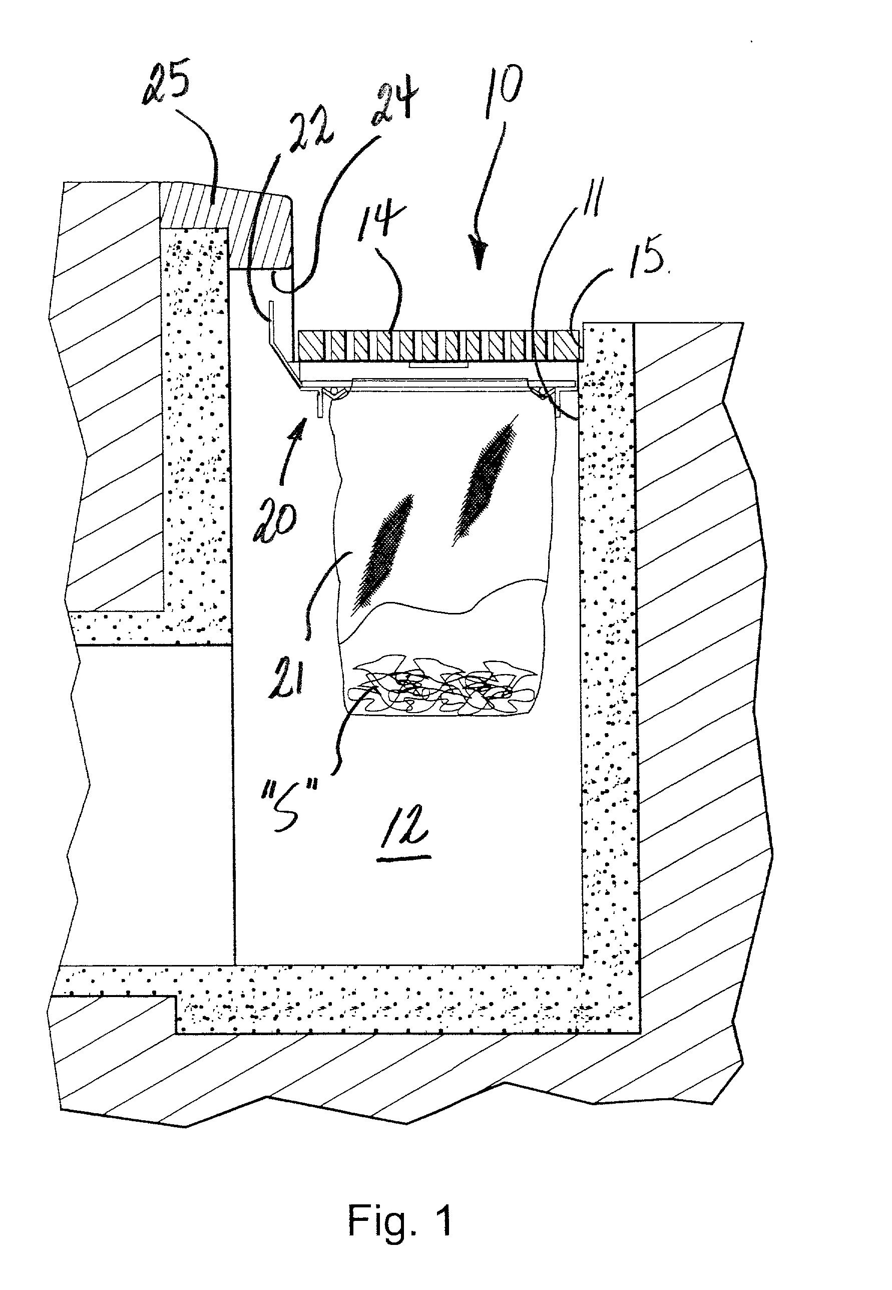 Filtration system for storm water catch basins