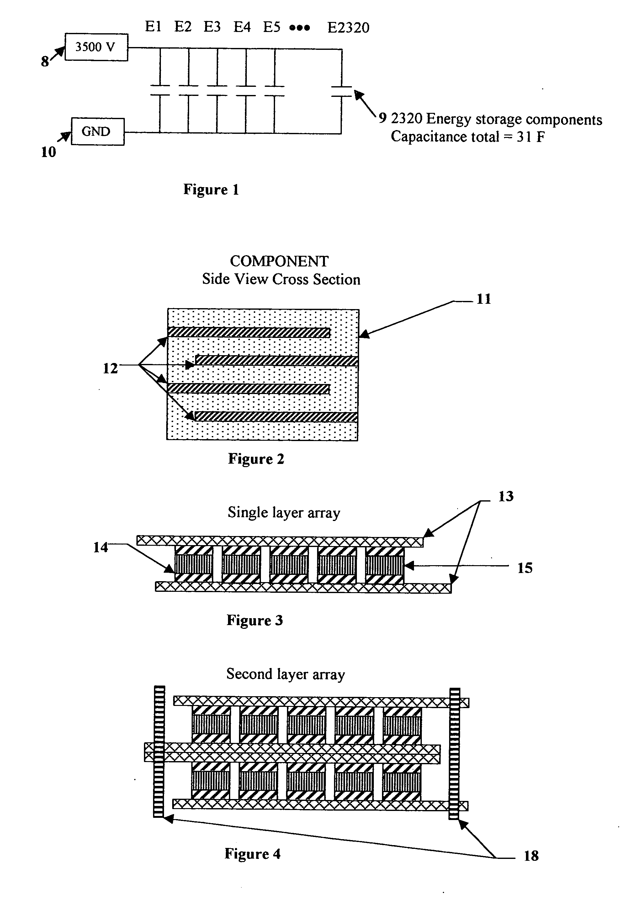 Electrical-energy-storage unit (EESU) utilizing ceramic and integrated-circuit technologies for replacement of electrochemical batteries