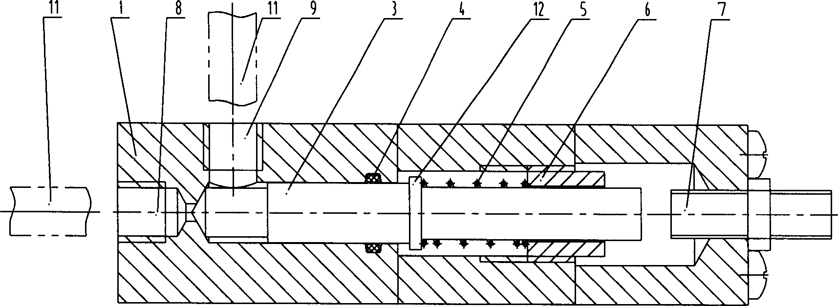 Agitator shaft end seal failure diagnosis apparatus