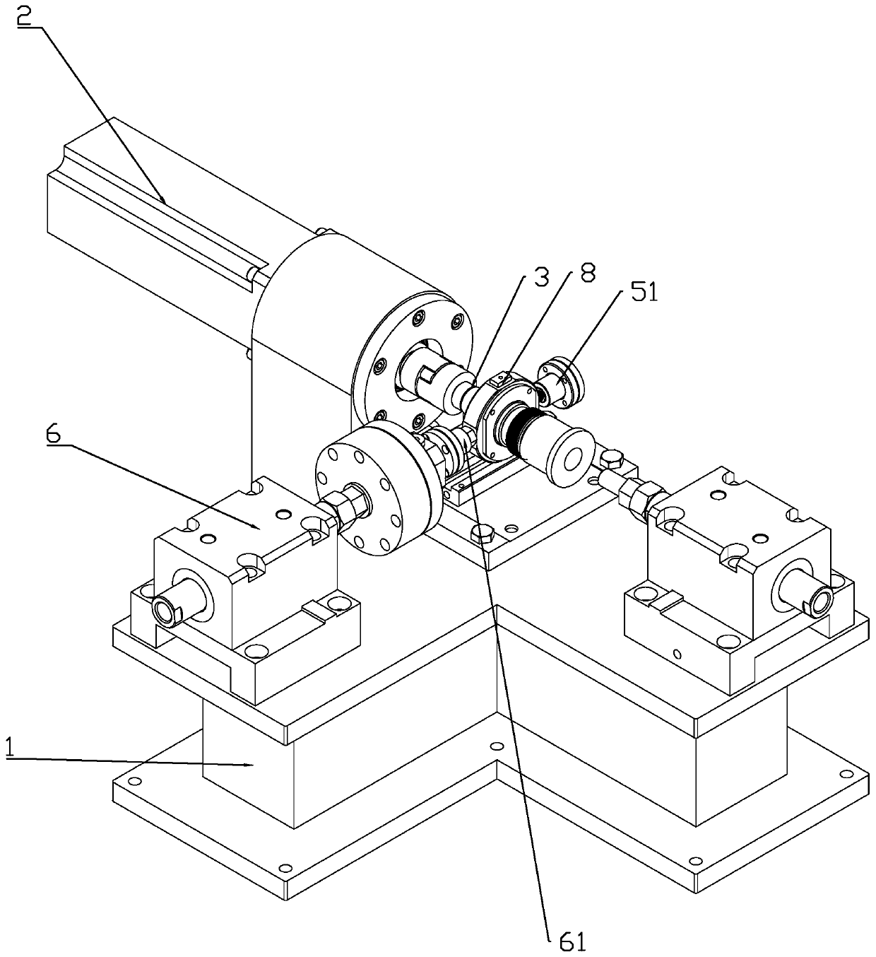 Detector for detecting load bearing capability of bearing of steering gear