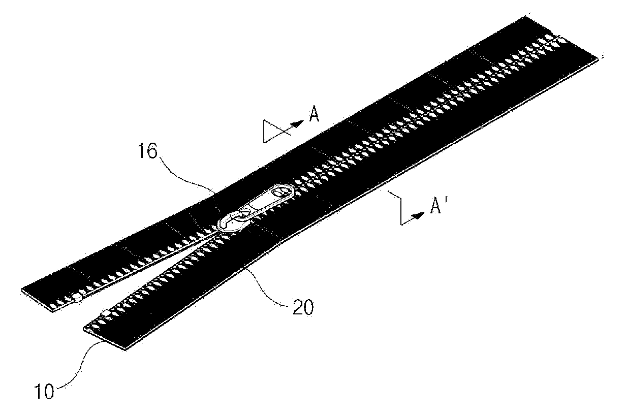 Waterproof zipper, method and apparatus for manufacturing the same