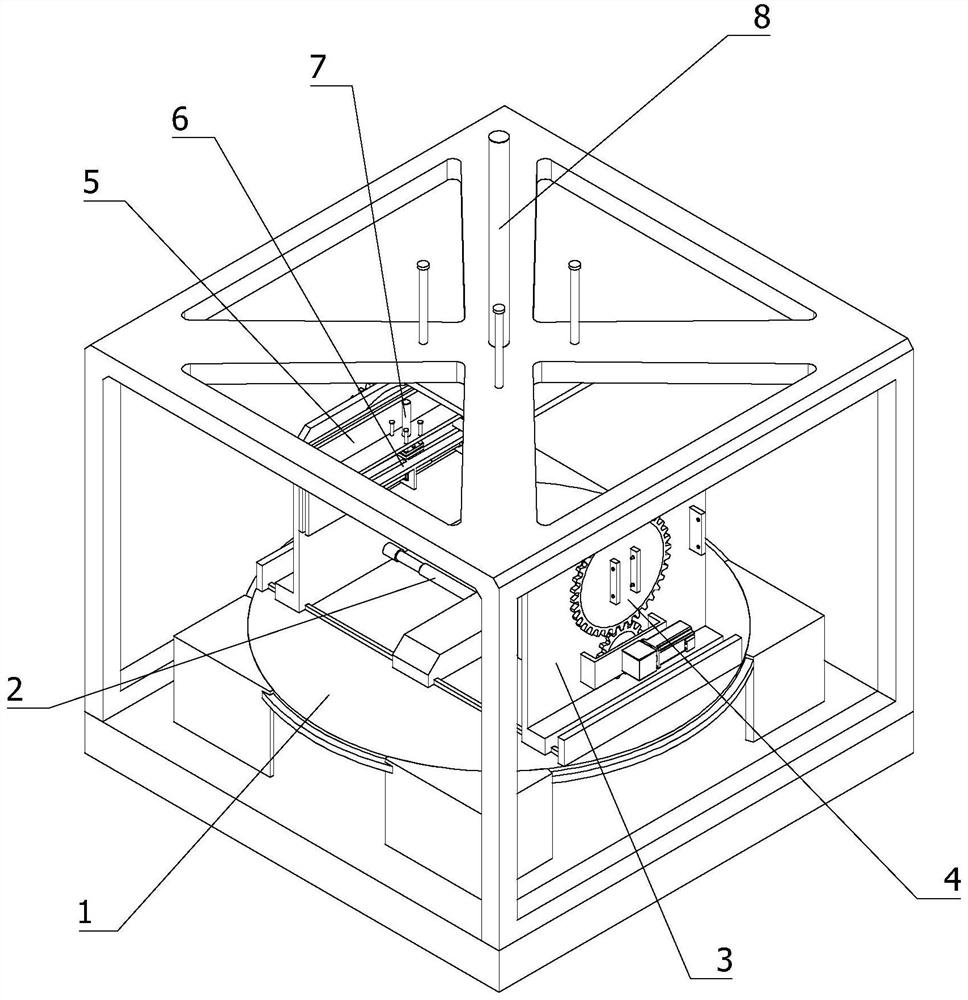 Full-automatic punching apparatus for PCB hard board