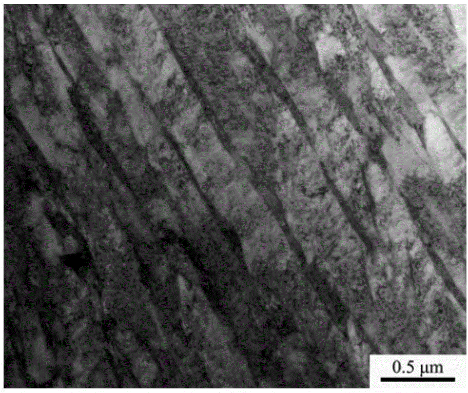 Bainite steel rail and preparation method thereof