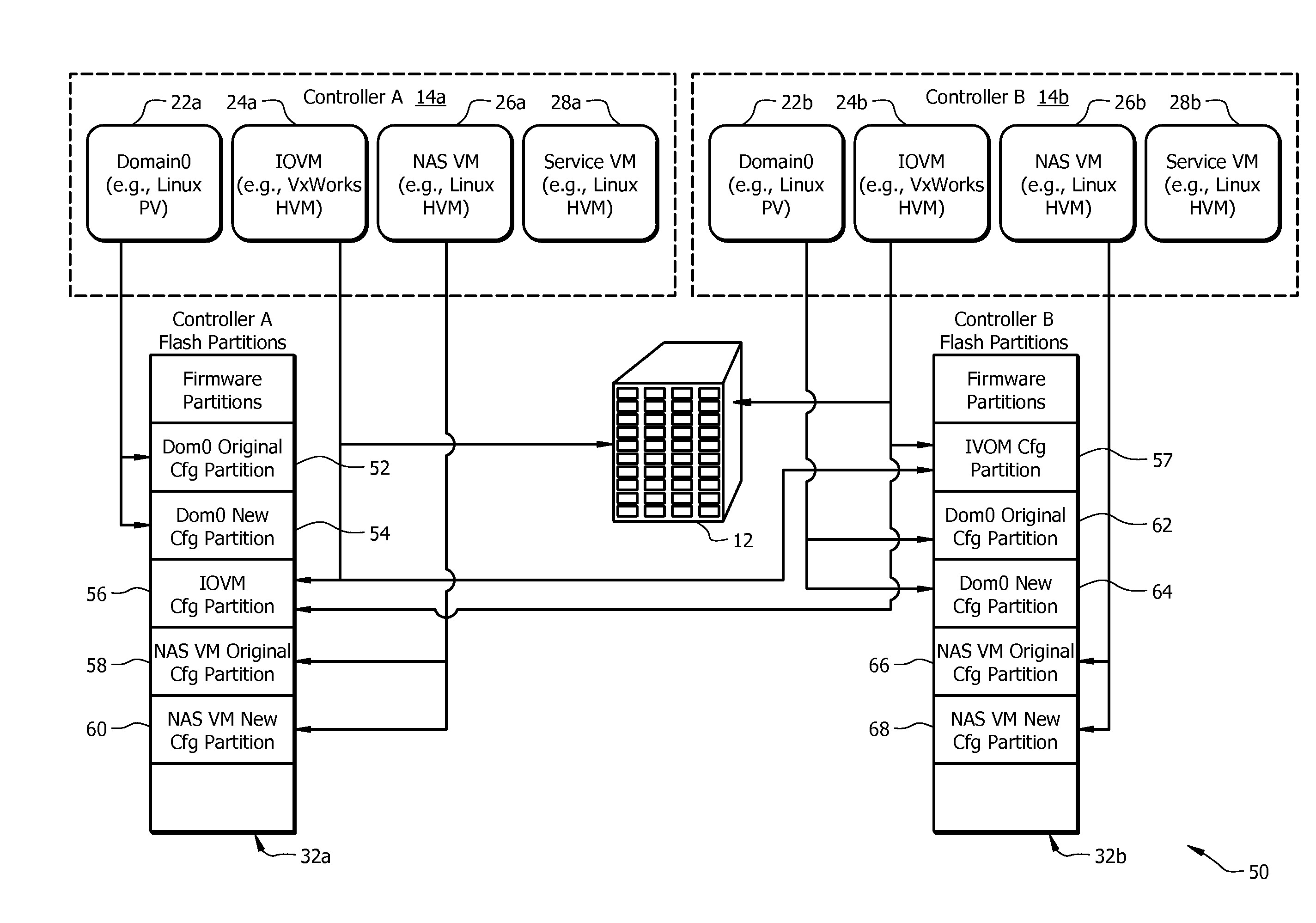 Method and system for firmware rollback of a storage device in a storage virtualization environment