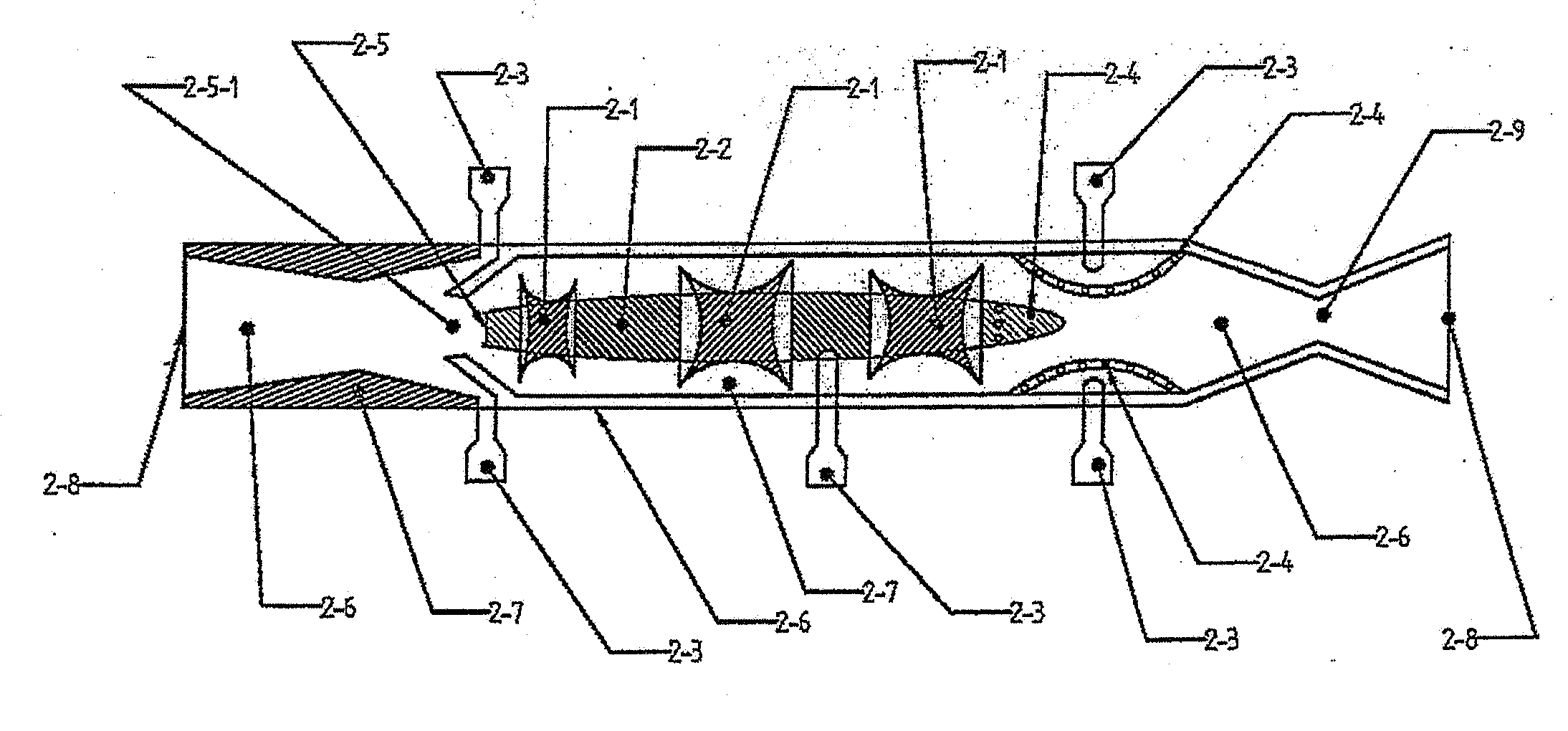 Multi-chamber supercavitation reactor