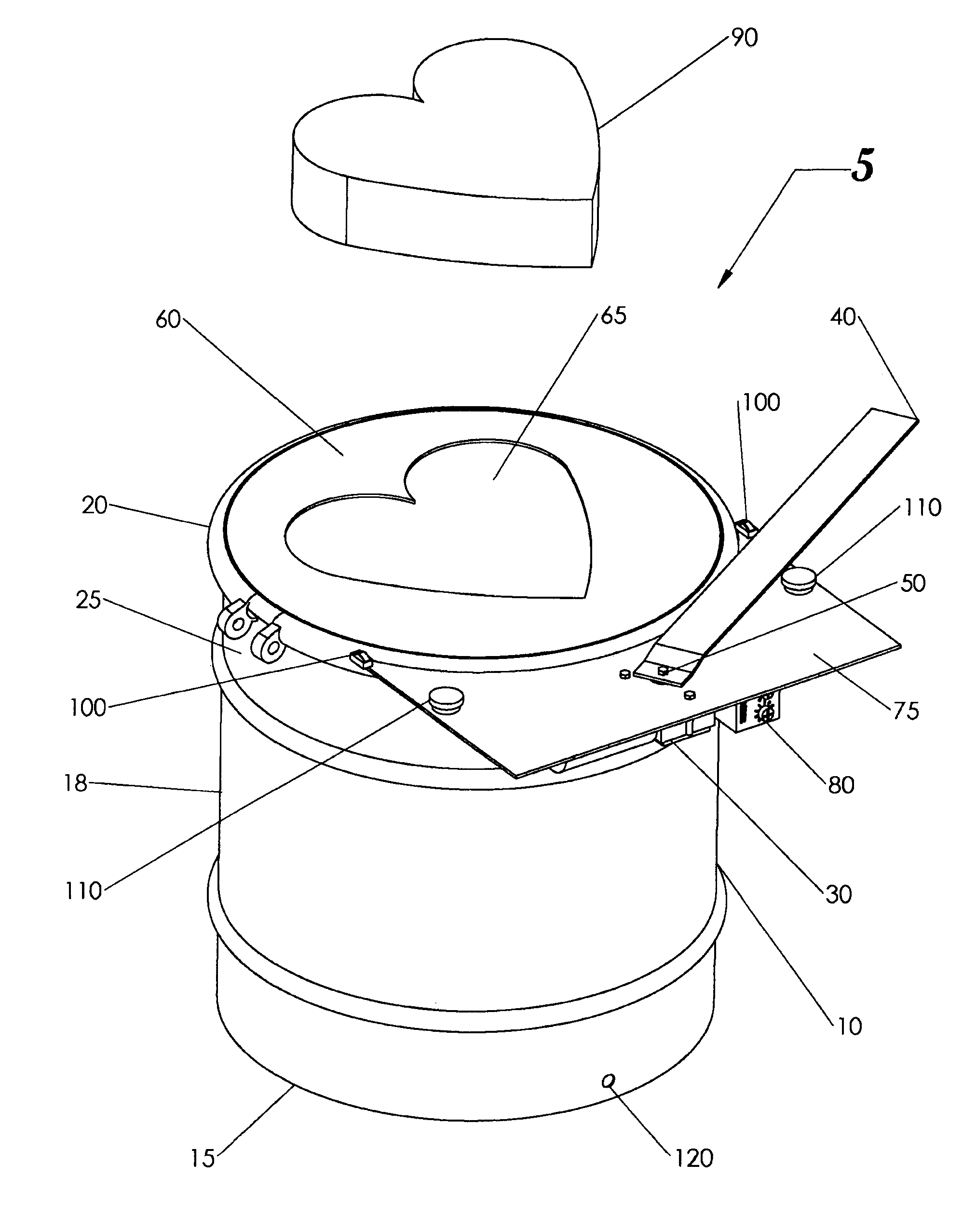 Flying Foam Apparatus and Method of Making Flying Foam