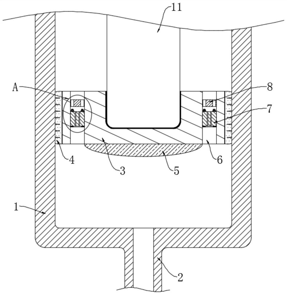 Self-exhausting type safe injector