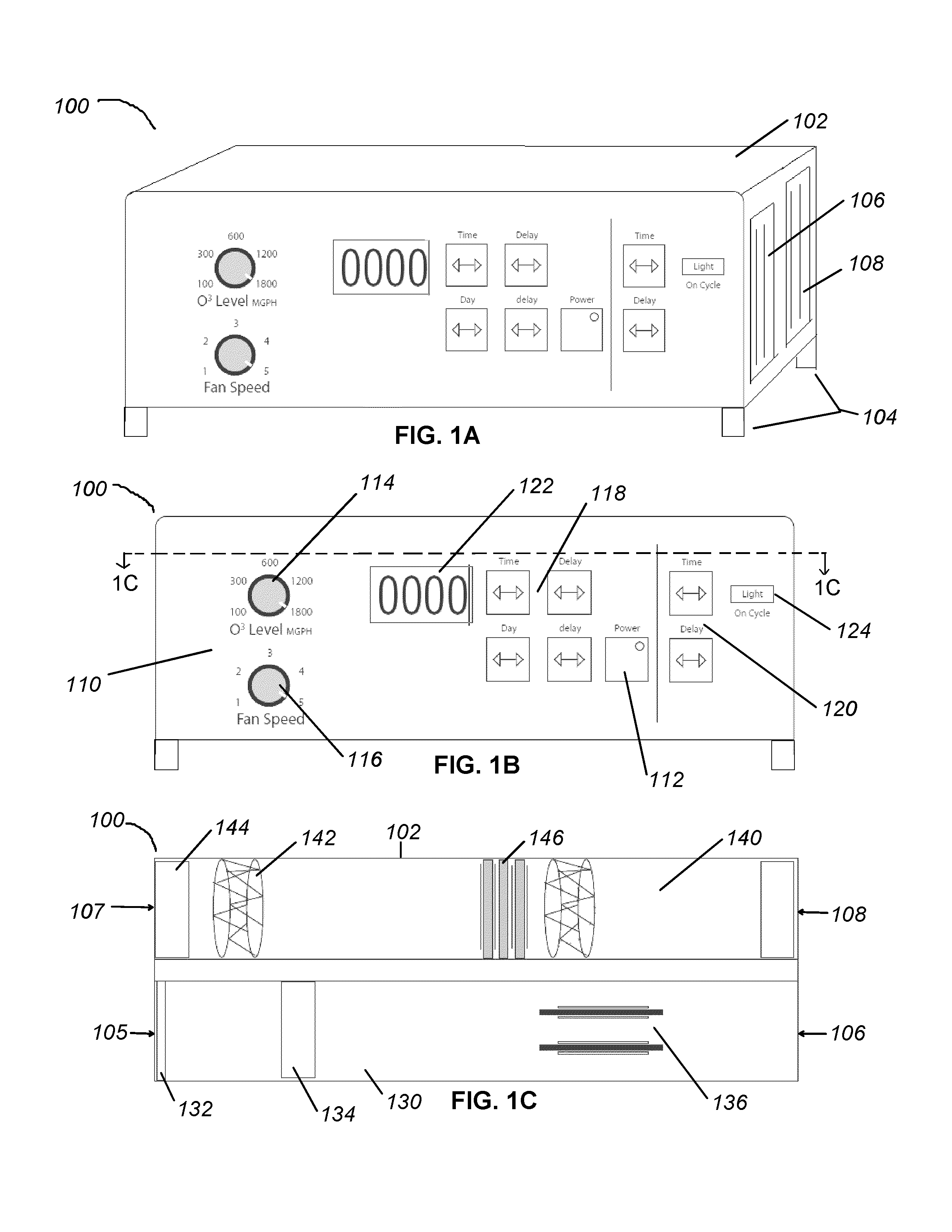 Apparatus and methods for ozone generation and degradation