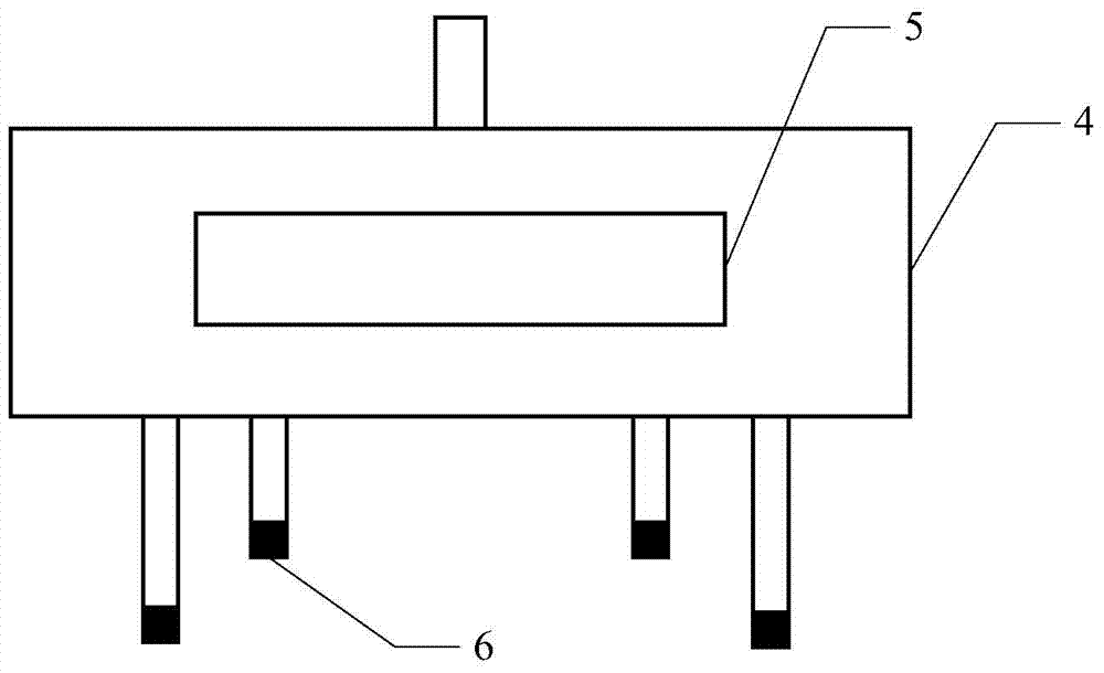 Sonar detection device and method for docking between underwater robot and underwater working platform