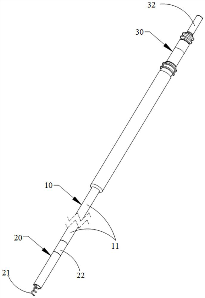 Electrode wire and medical equipment