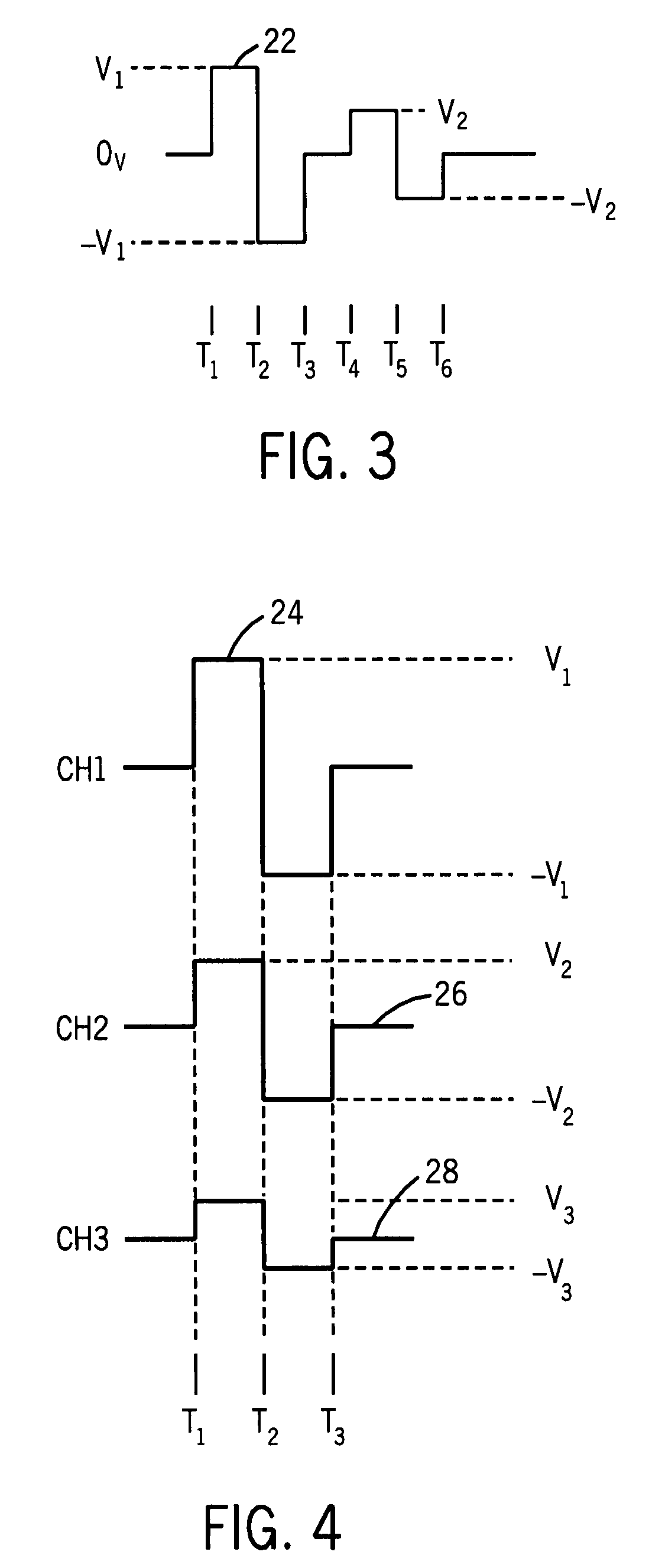 Reconfigurable array with multi-level transmitters