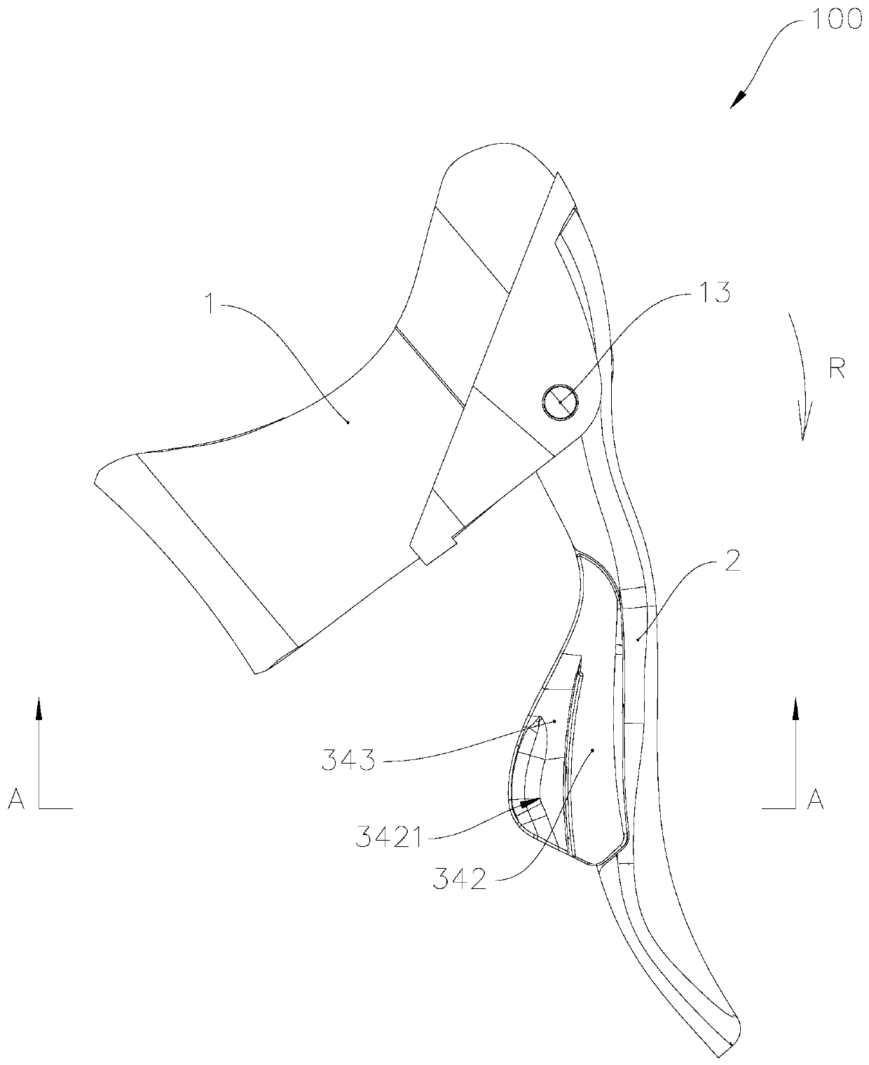 Electronic speed change controller, speed change system and bicycle