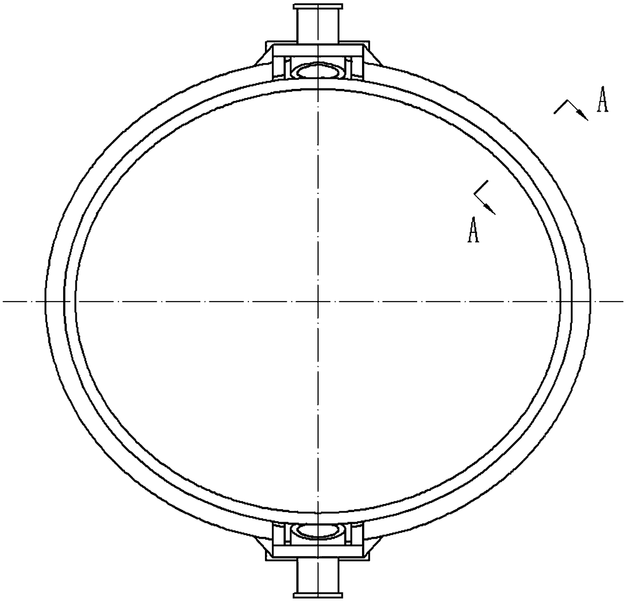 Heat-insulating welding type slag ladle and production method thereof