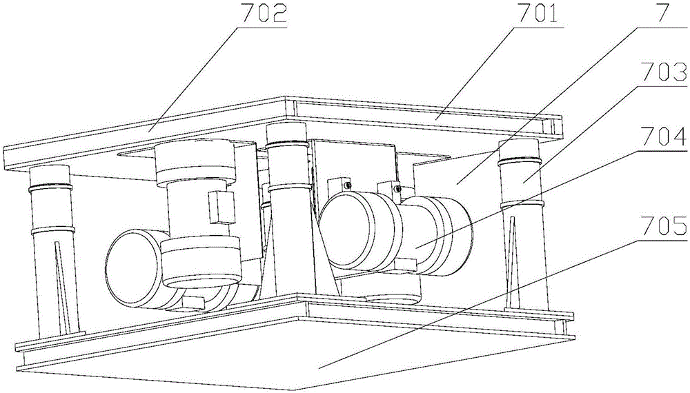 Centrifugal supplying and vibrating compaction device and method for powder for 3D printing