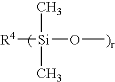 Aerosol hair spray compositions comprising combinations of silicone-grafted copolymers