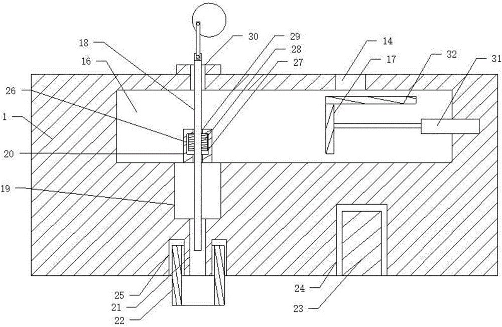 Agricultural weeding plunger type grass treating extruder