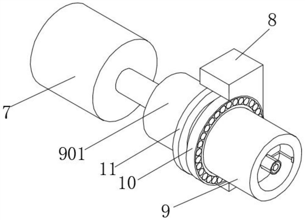 Thin-walled tube friction welding anti-pinching supporting piece convenient to adjust