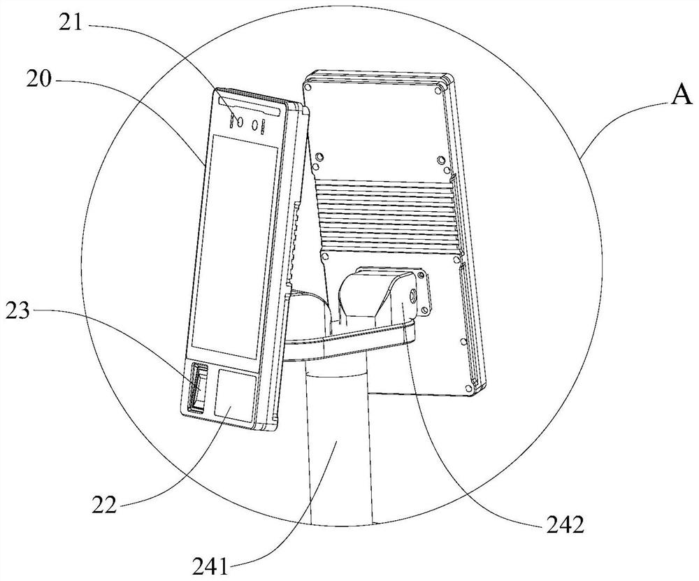 Lockthrough detection passing method and device