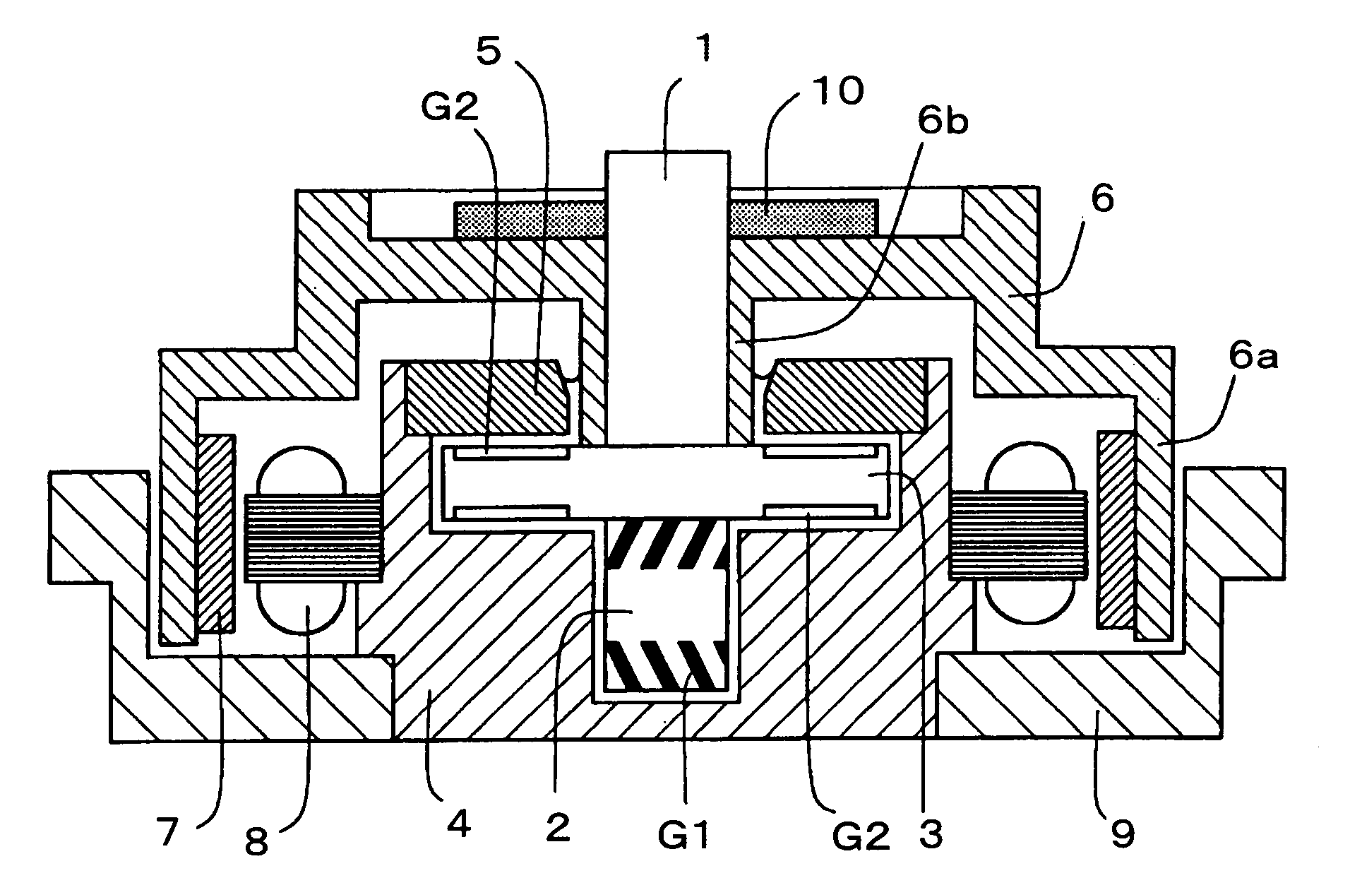 Hydraulic dynamic bearing and spindle motor