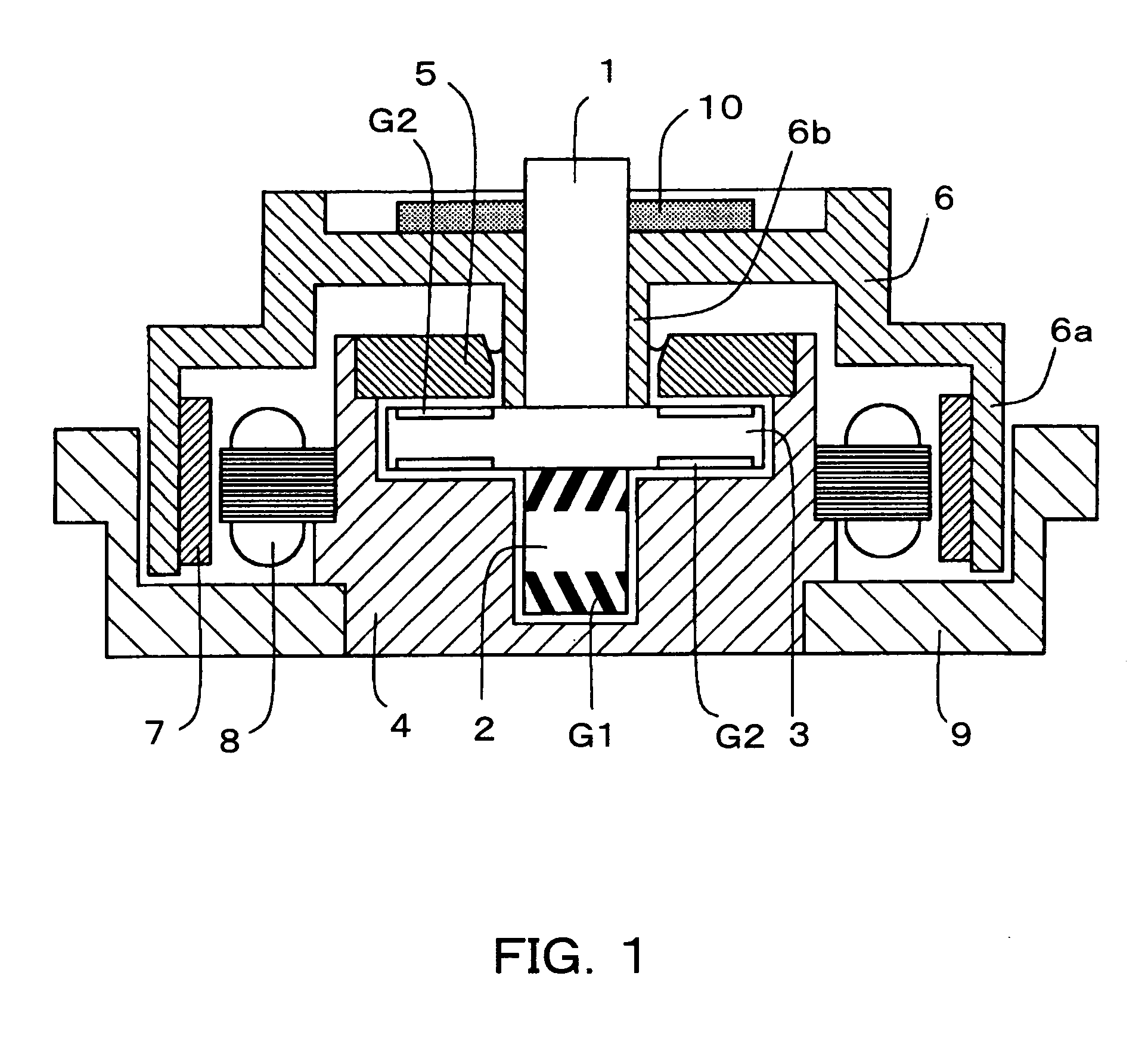 Hydraulic dynamic bearing and spindle motor