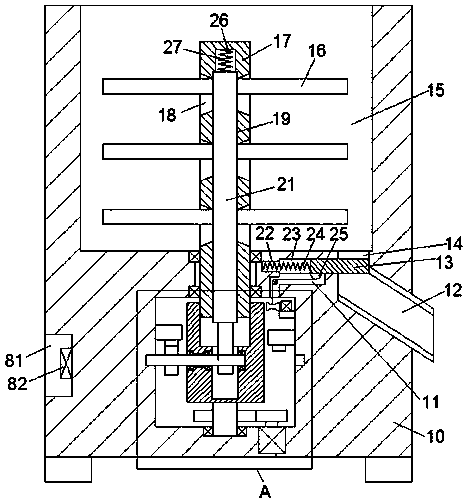 Oil stain cleaning material equipment