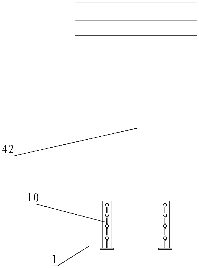 Height-adjustable prefabricated box culvert and adjustment method thereof