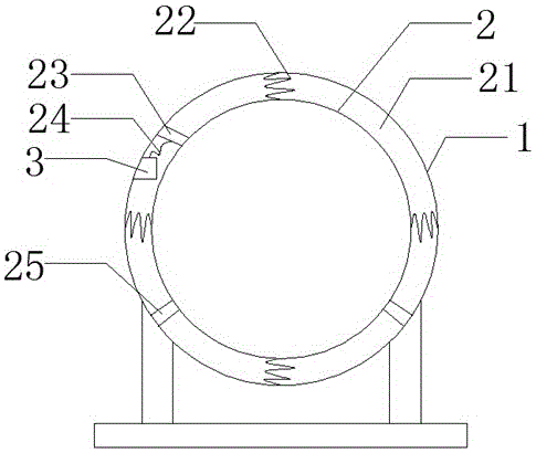 Hybrid electric vehicle gas cylinder for capable of potentiometer type detecting relative displacement in potentiometer type